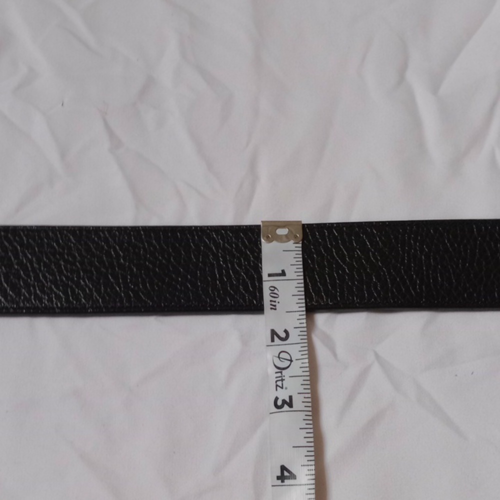 Coach Black and Brown Leather Reversible Belt, Size 36 - Picture 6 of 9